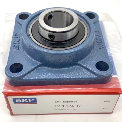 Square flanged ball bearing units